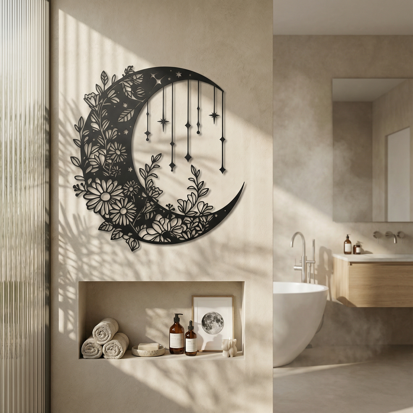 Celestial Wildflower Crescent