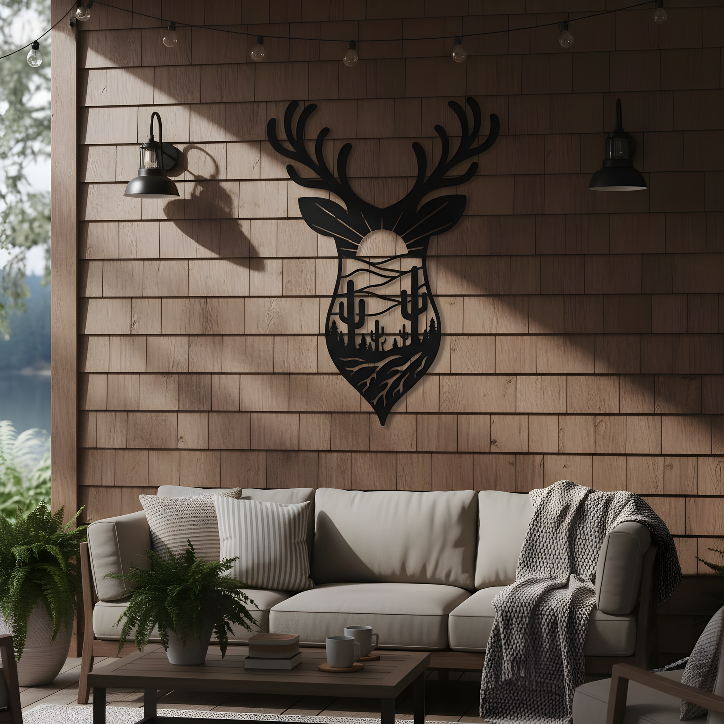 The Desert Crown | Metal Wall Art