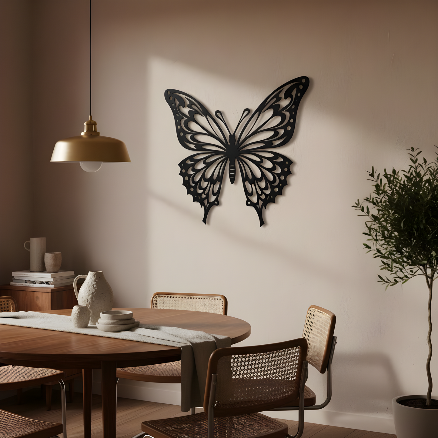 The Chrysalis Emblem | Metal Wall Art