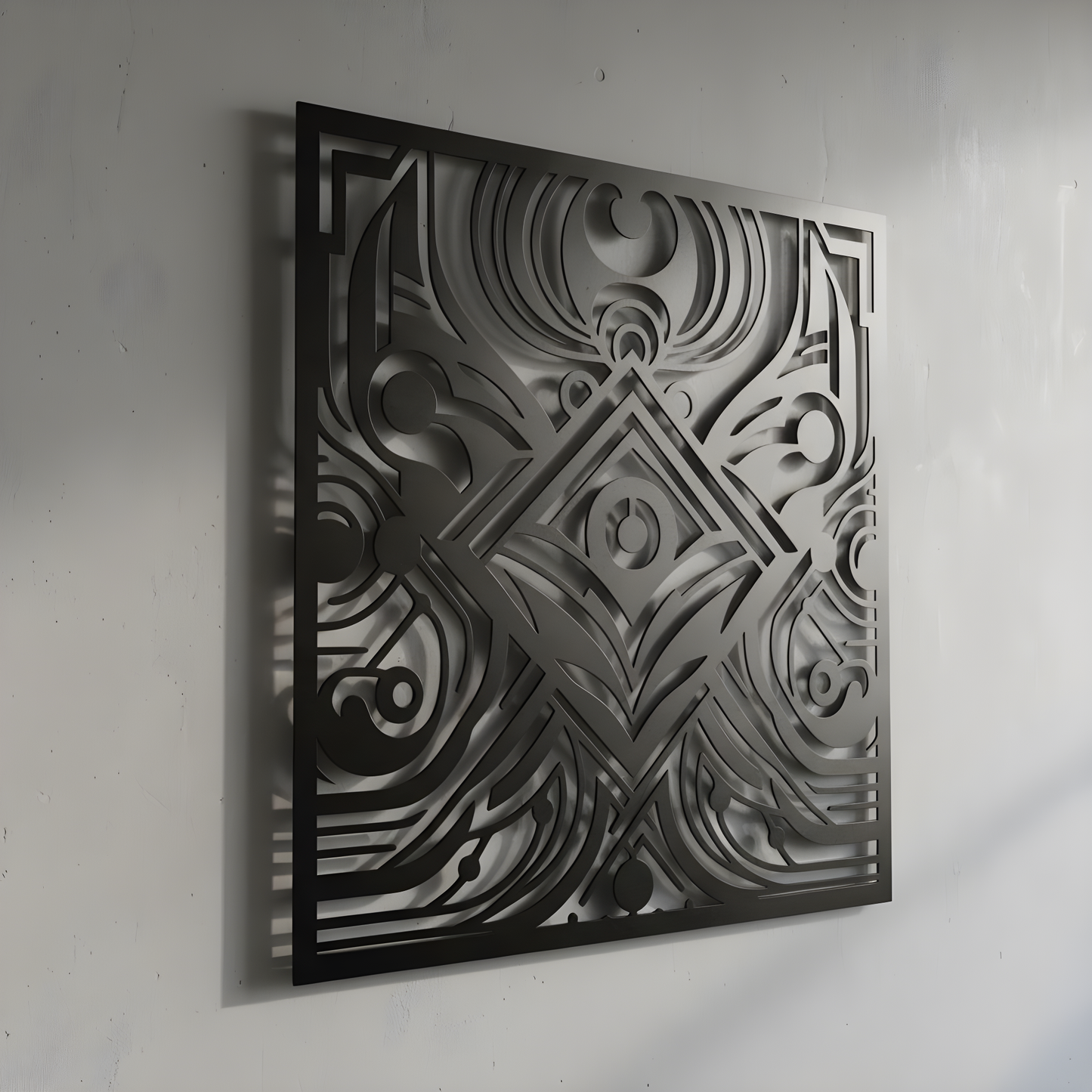 The Eclipse Glyph | Metal Wall Art