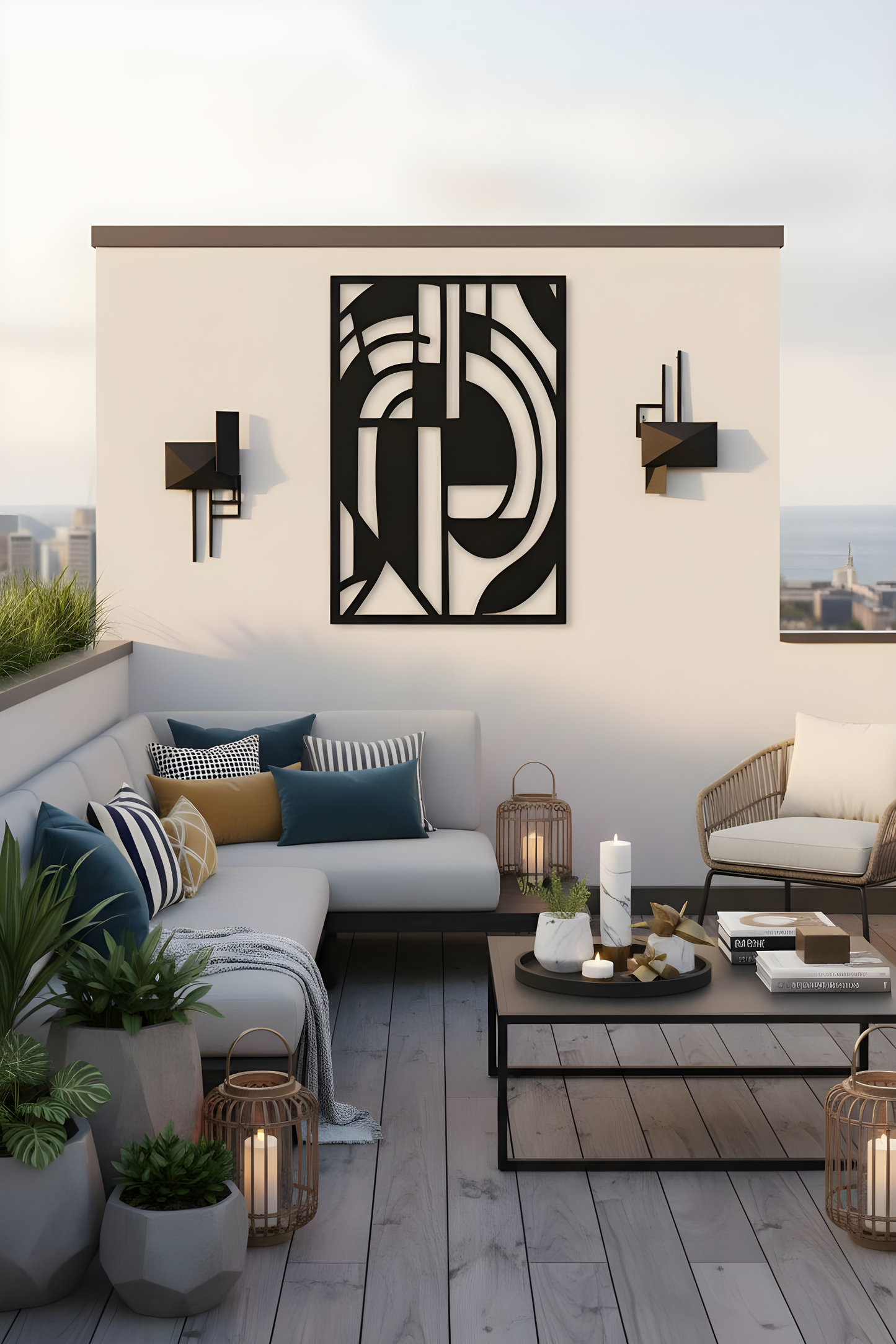 The Arc Meridian | Metal Wall Art
