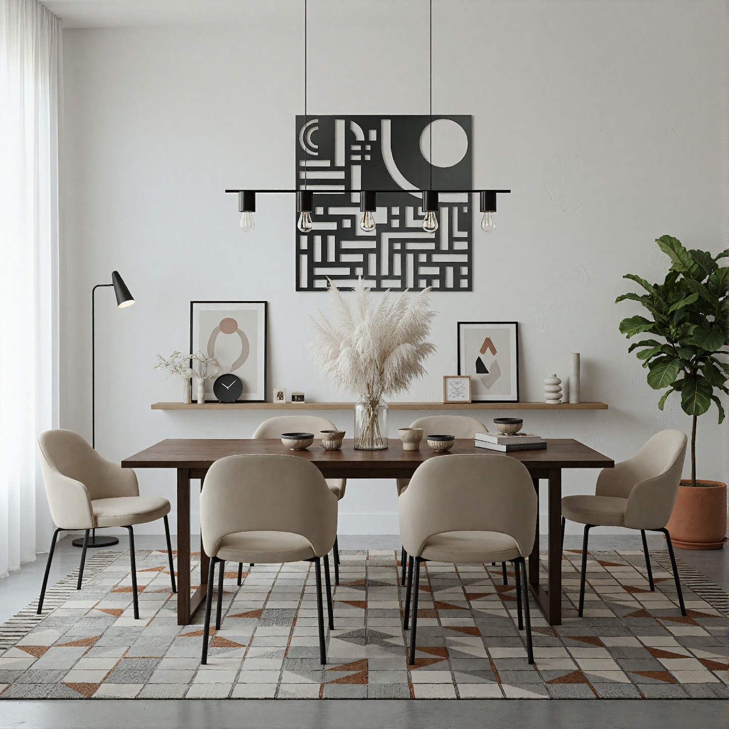 The Eclipse Blueprint | Metal Wall Art