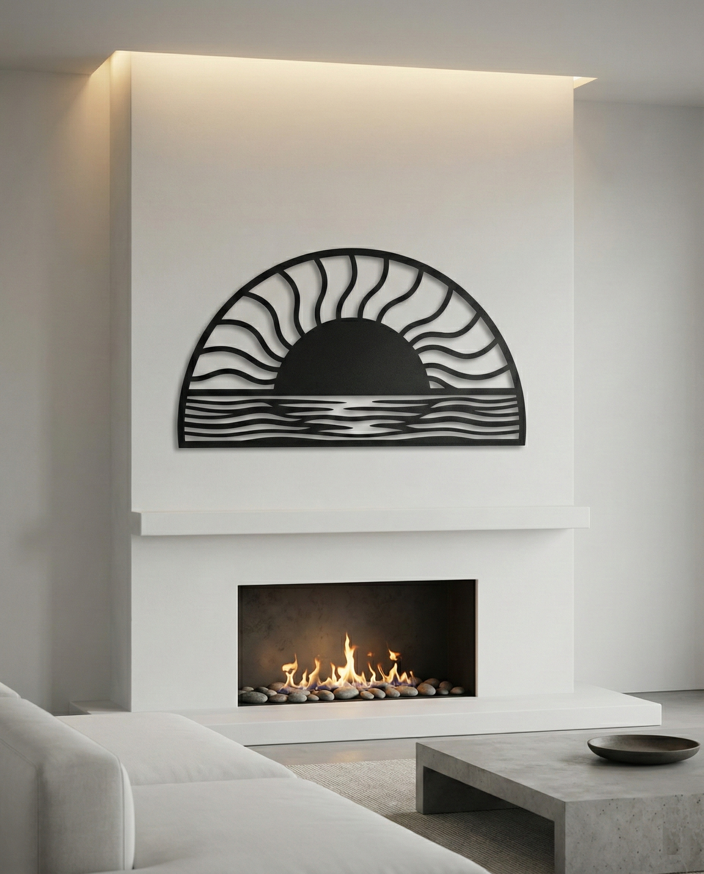 The Solstice Tide | Metal Wall Art