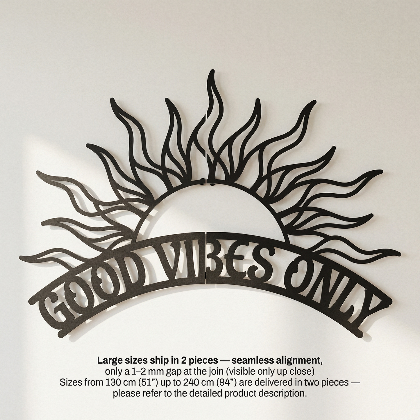 Good Vibes Sunrise Crest