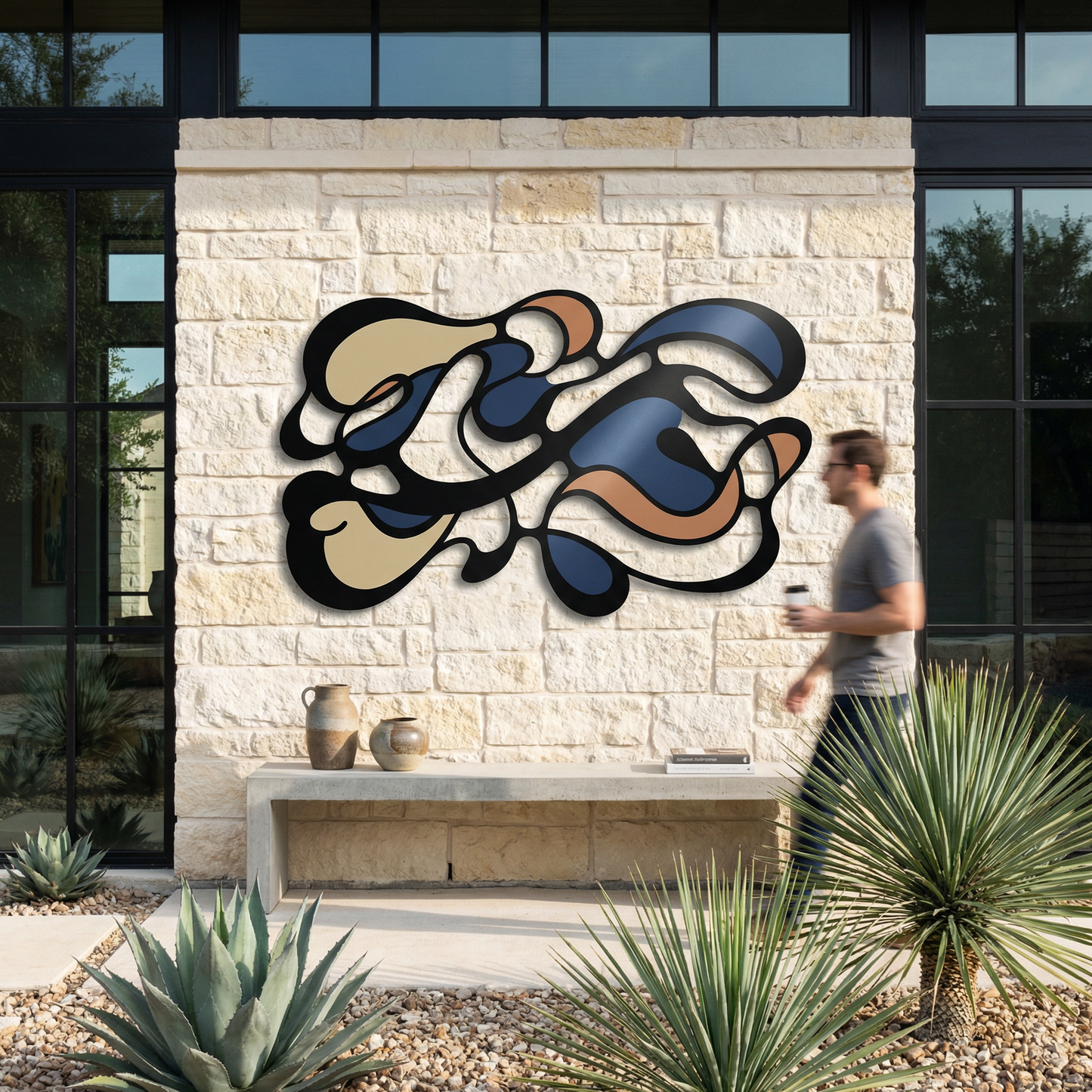 Midnight Swell | Abstract Flow