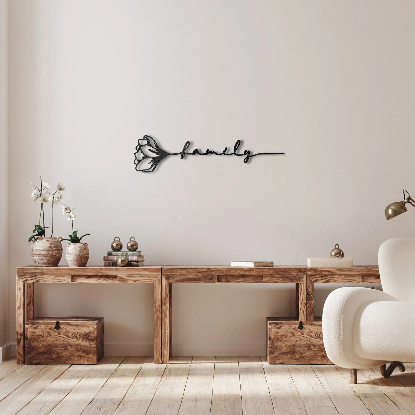 Familiy Metal Wall Art