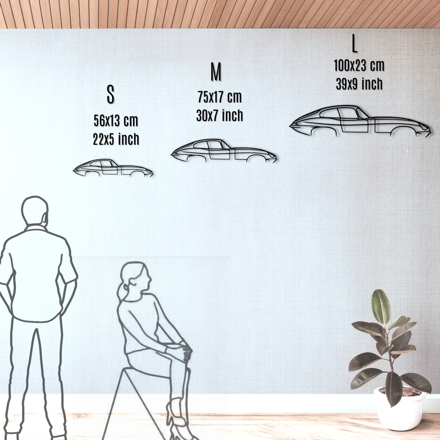 Jaguar Metal Wall Art