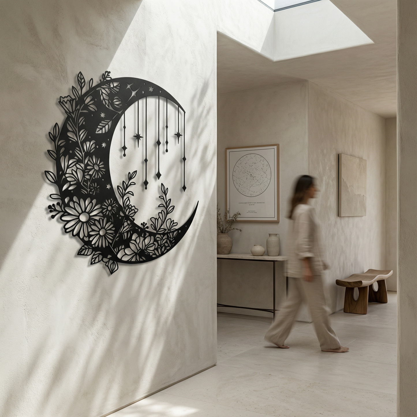 Celestial Wildflower Crescent