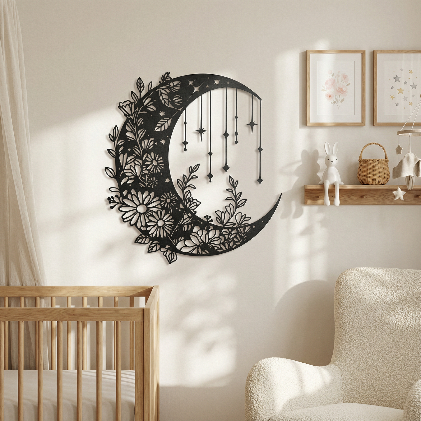 Celestial Wildflower Crescent