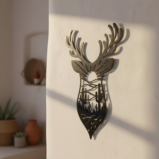 The Desert Crown | Metal Wall Art