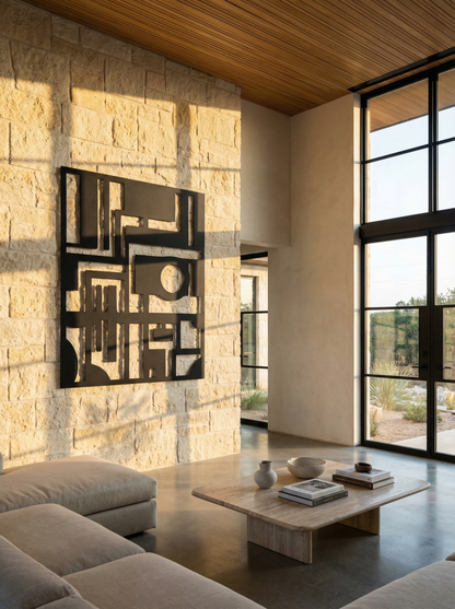 The Obsidian Circuit | Metal Wall Art