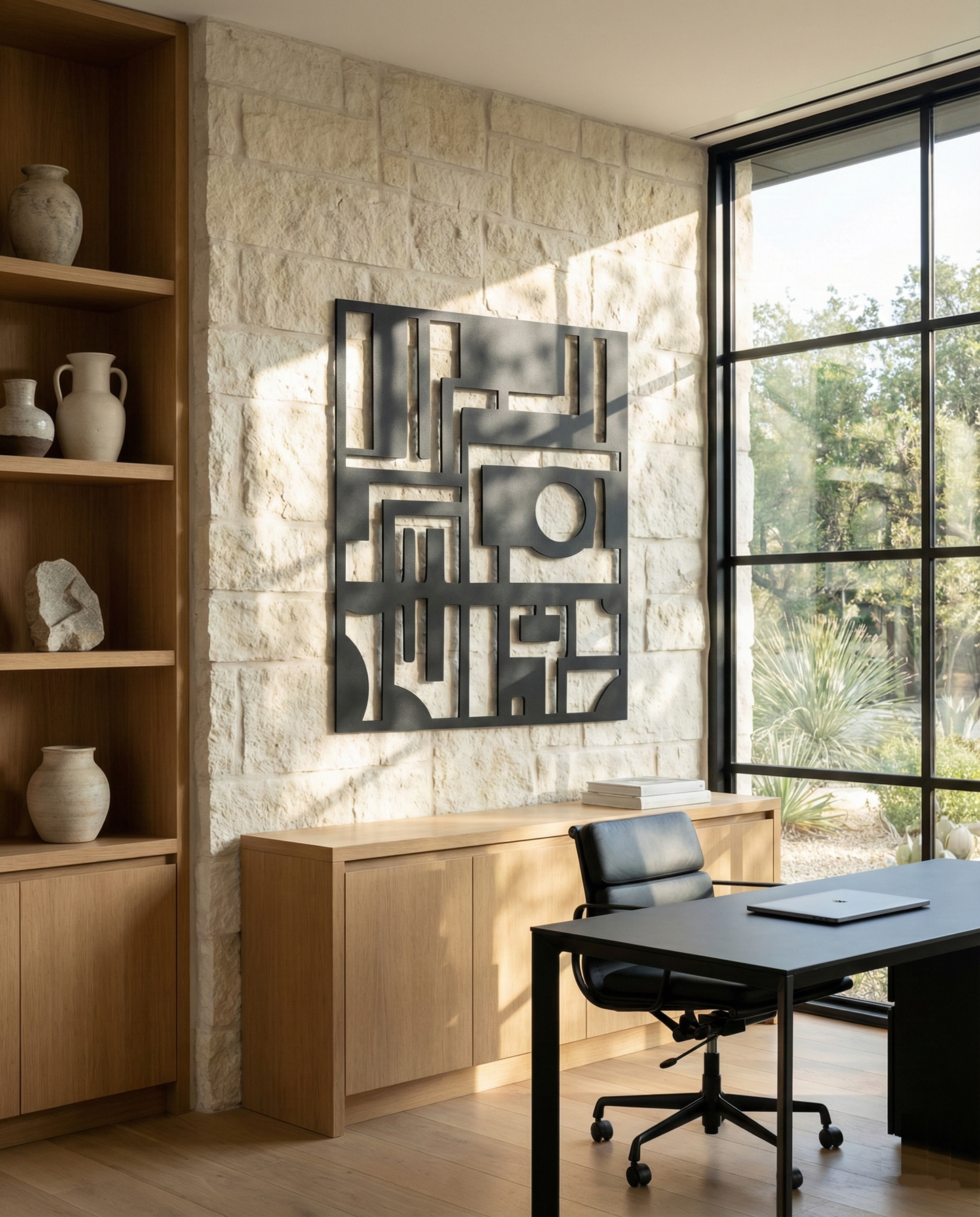 The Obsidian Circuit | Metal Wall Art