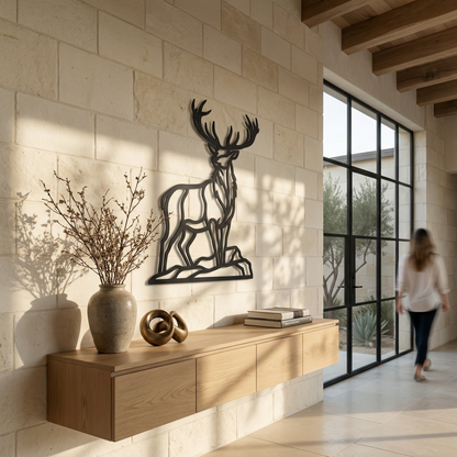 The Silent Sentinel | Majestic Deer