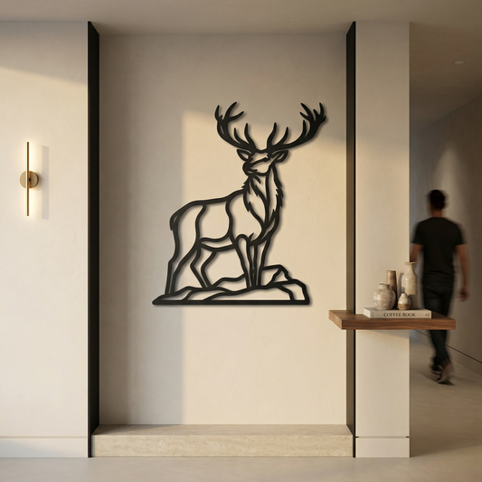 The Silent Sentinel | Majestic Deer