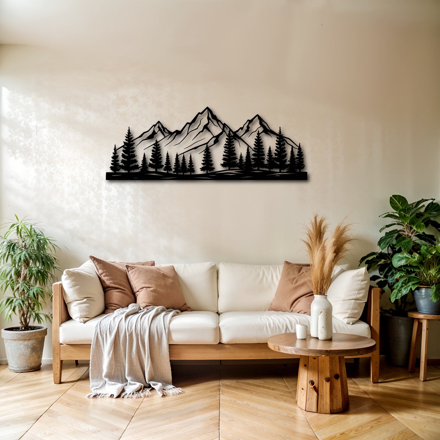 The Alpine Lintel | Metal Wall Art