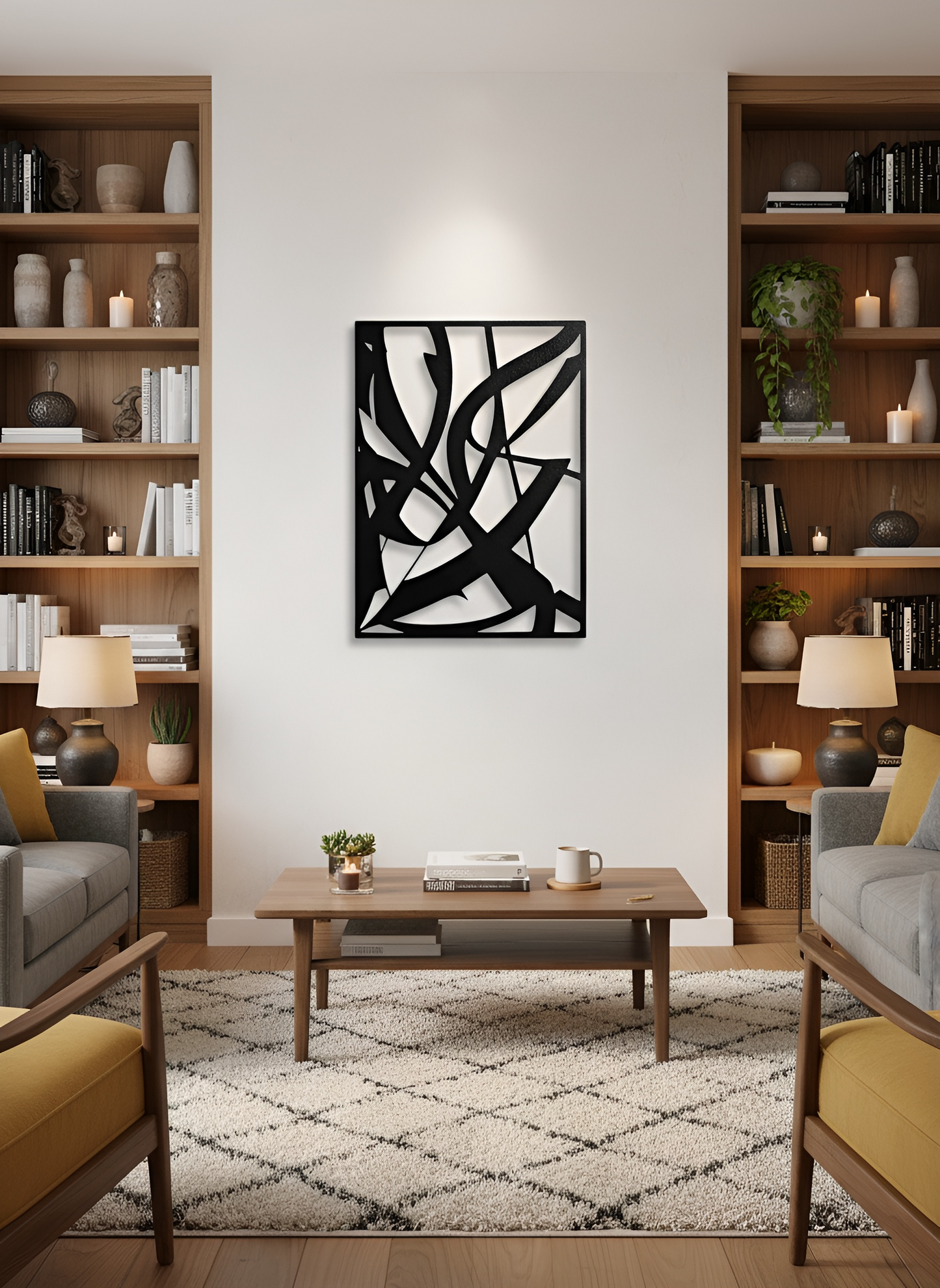 The Rift Script | Metal Wall Art