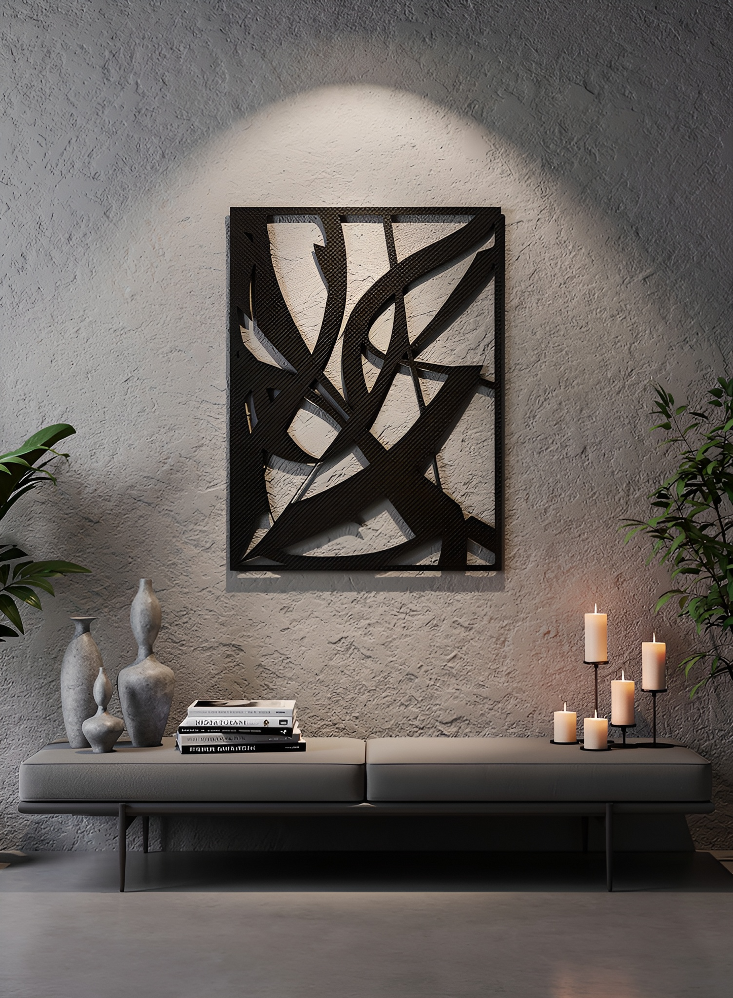 The Rift Script | Metal Wall Art