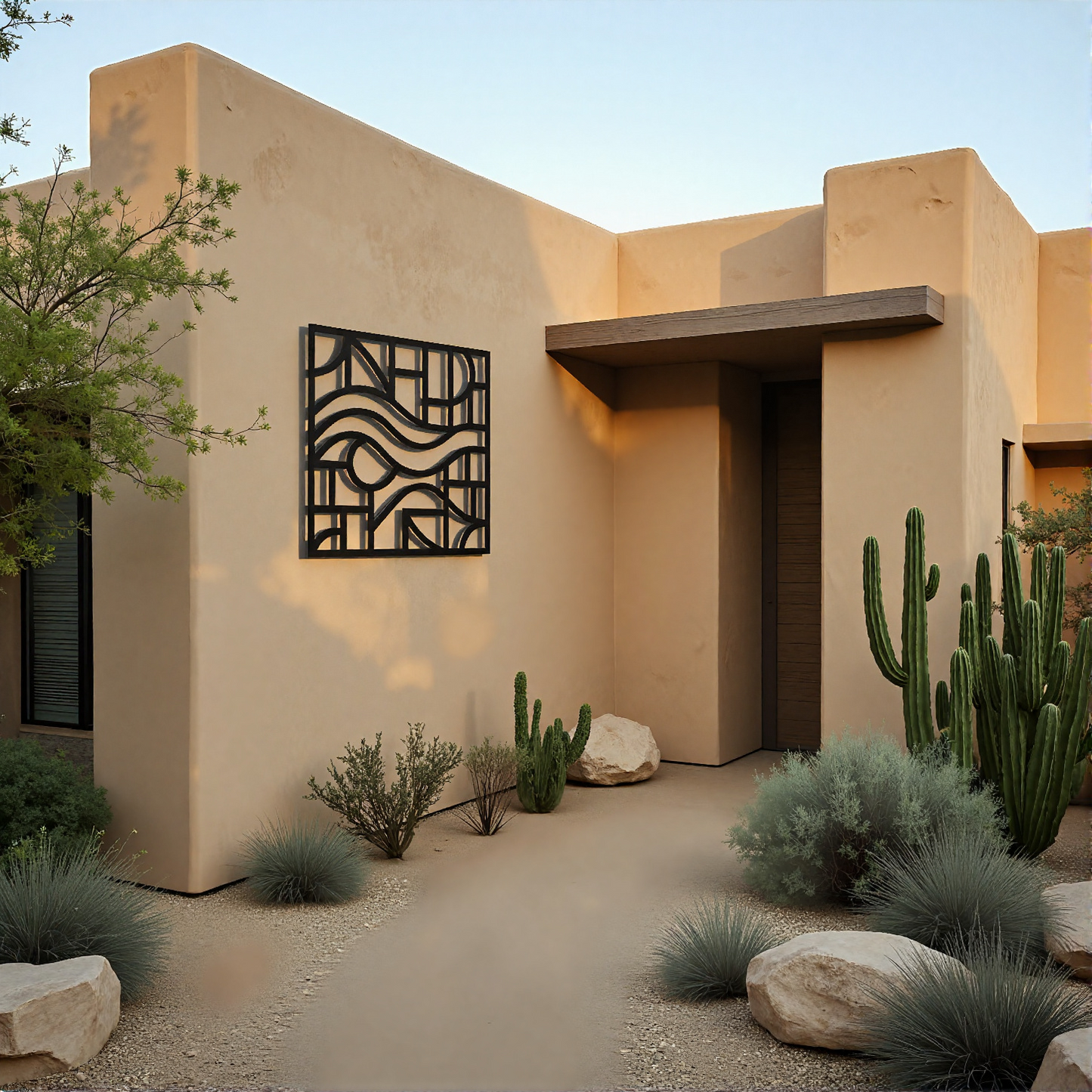 The Meridian Current | Metal Wall Art