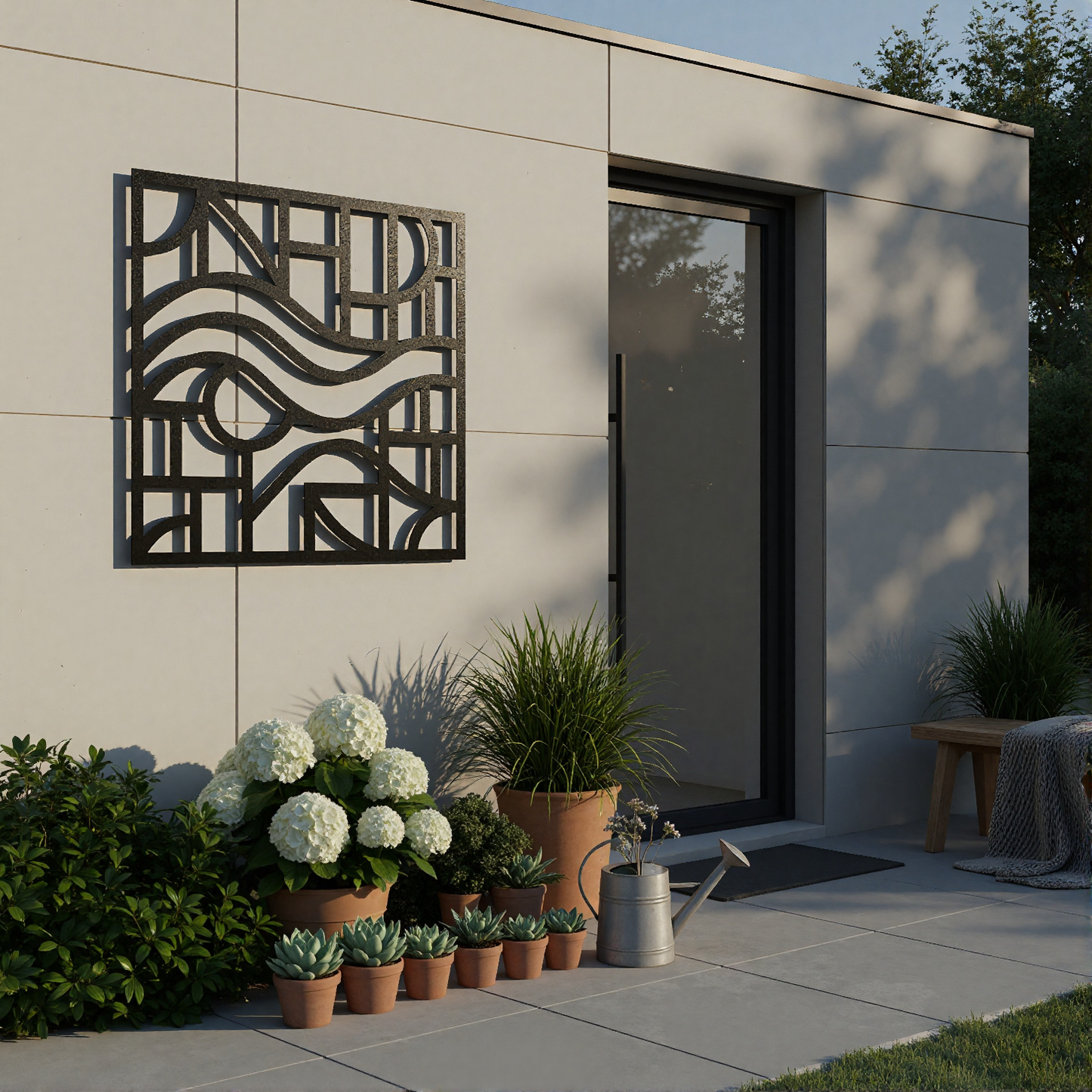 The Meridian Current | Metal Wall Art