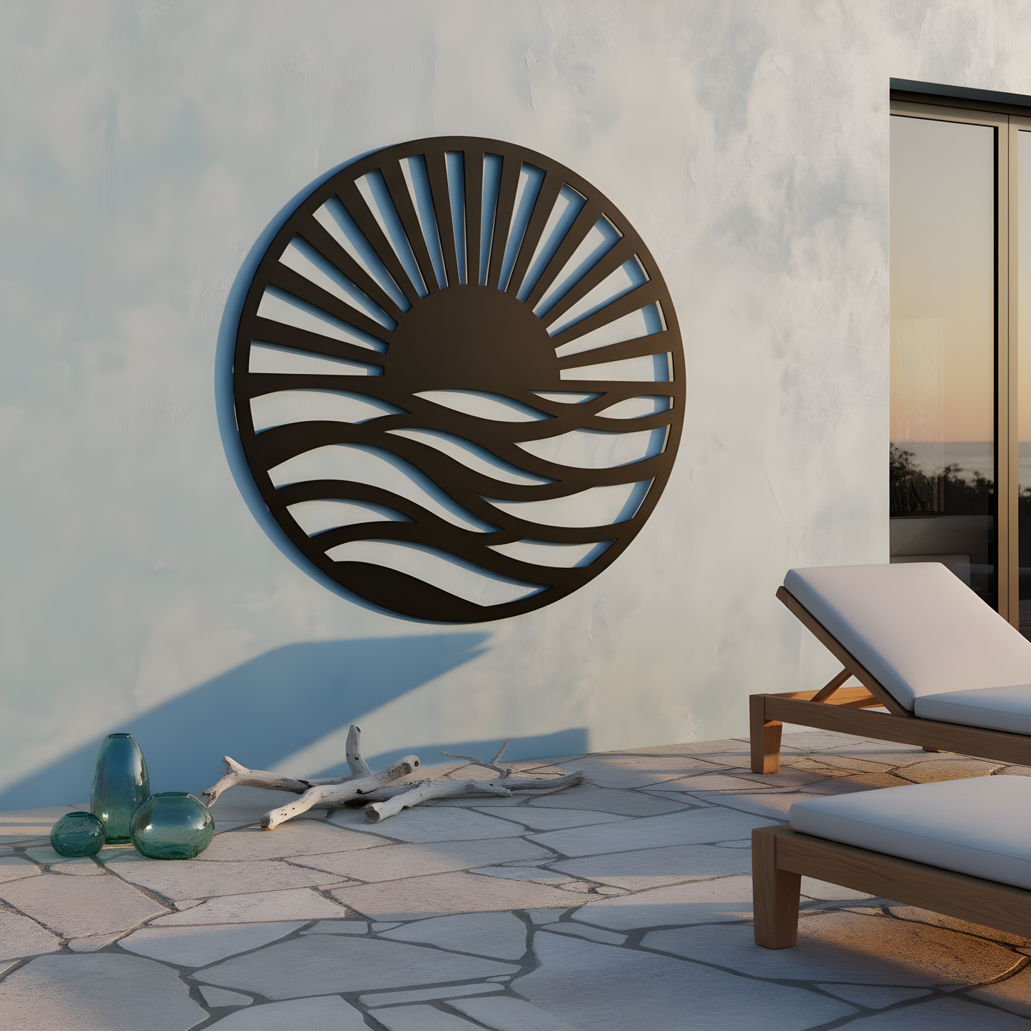 The Tidal Solstice | Metal Wall Art