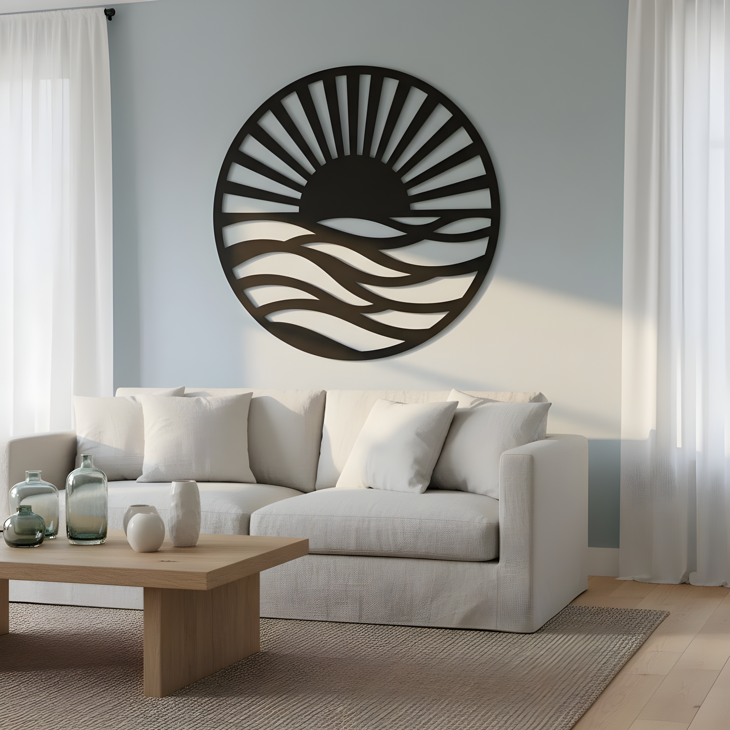 The Tidal Solstice | Metal Wall Art