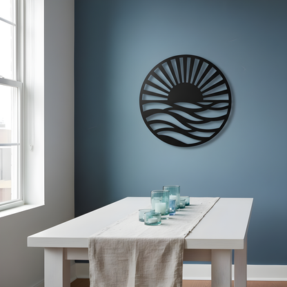 The Tidal Solstice | Metal Wall Art
