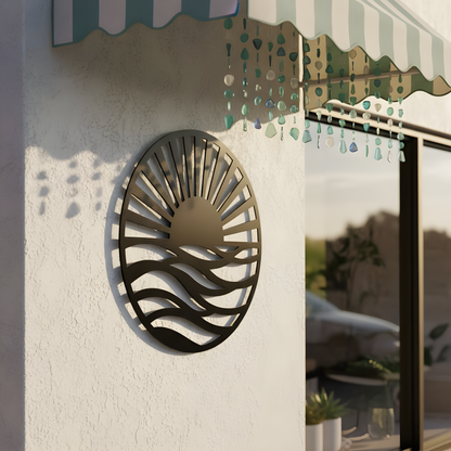 The Tidal Solstice | Metal Wall Art