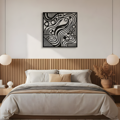 The Oracle Circuit | Metal Wall Art