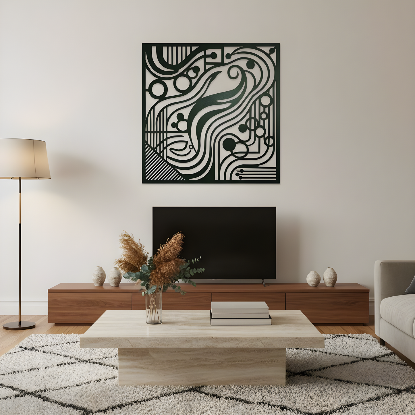 The Oracle Circuit | Metal Wall Art