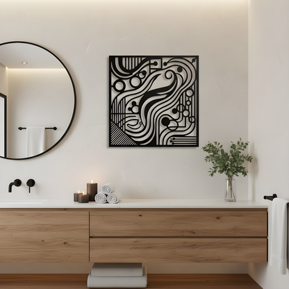 The Oracle Circuit | Metal Wall Art