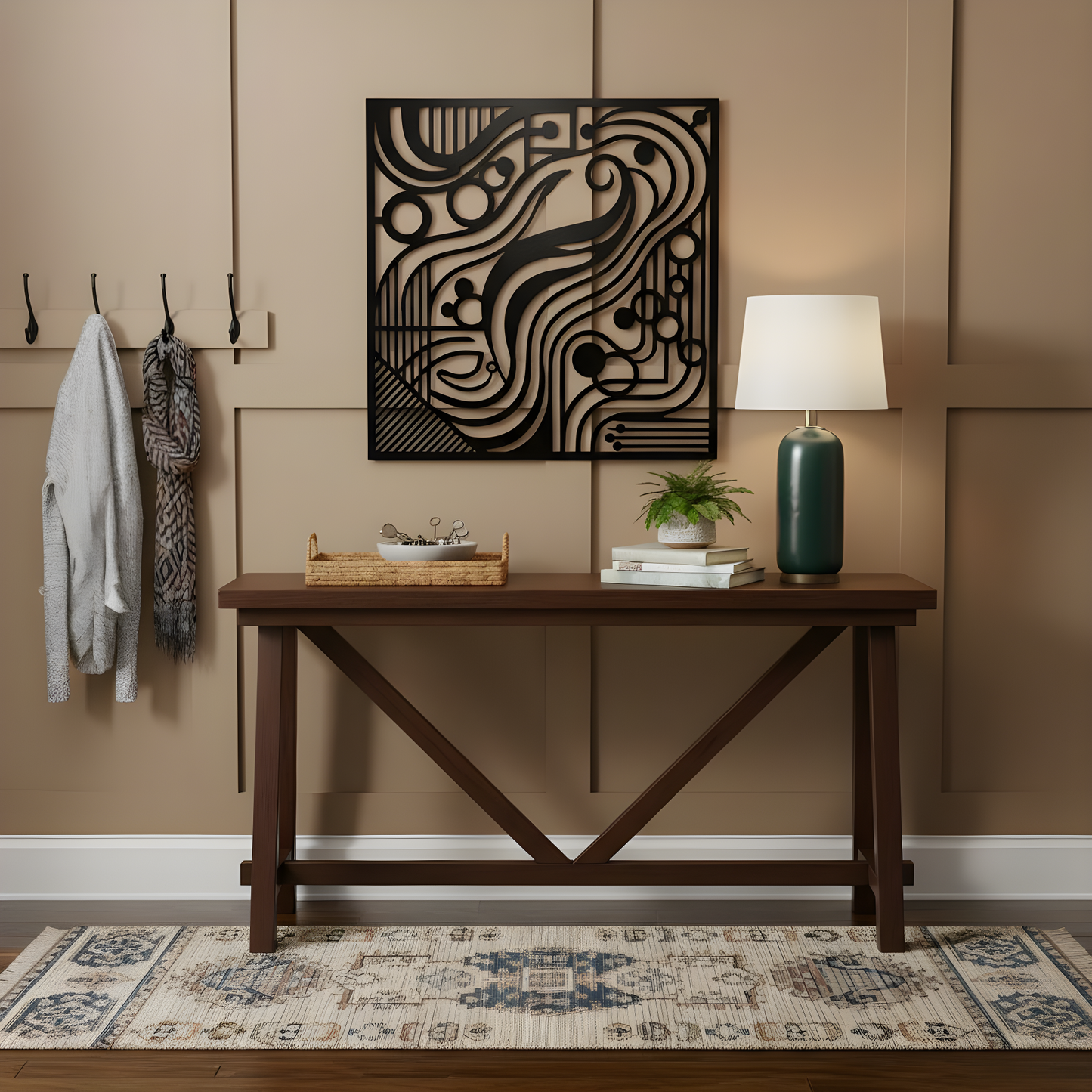 The Oracle Circuit | Metal Wall Art