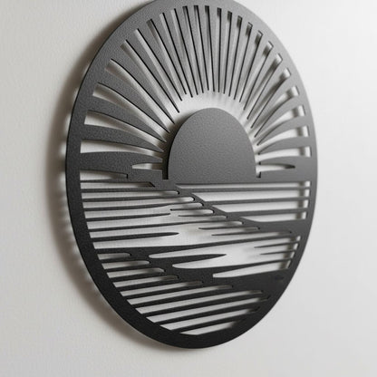 The Horizon Radiant | Metal Wall Art