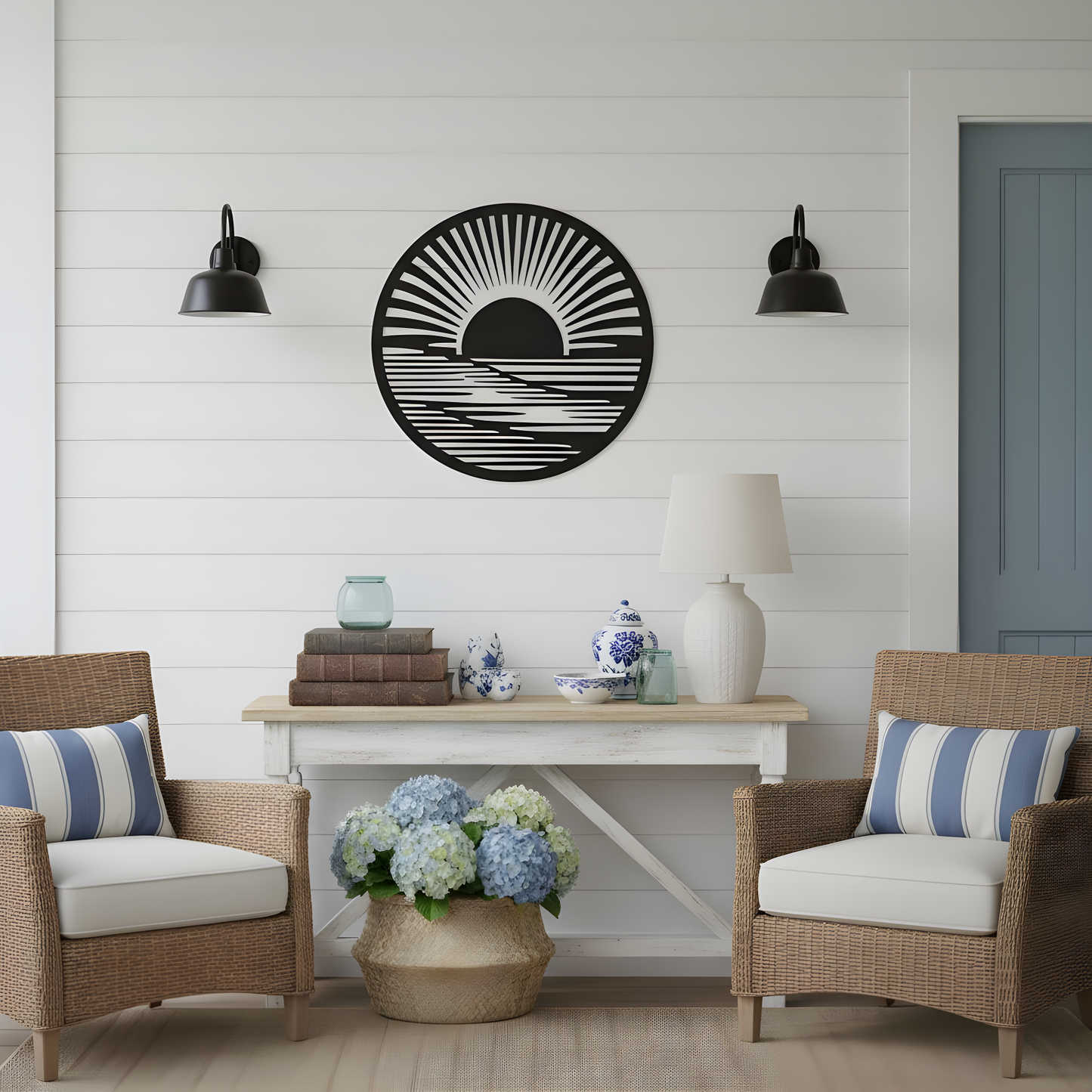 The Horizon Radiant | Metal Wall Art