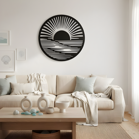 The Horizon Radiant | Metal Wall Art