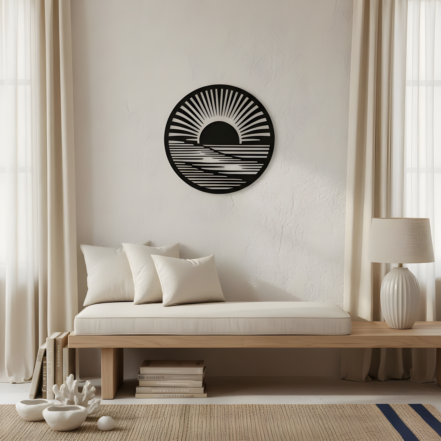 The Horizon Radiant | Metal Wall Art