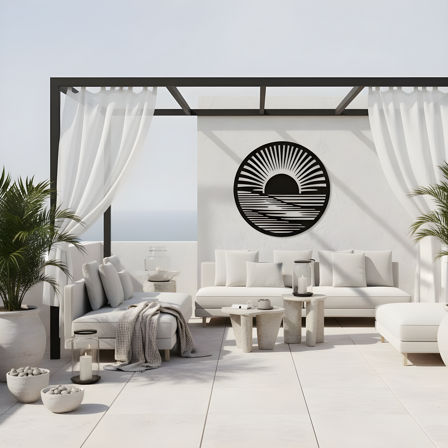 The Horizon Radiant | Metal Wall Art