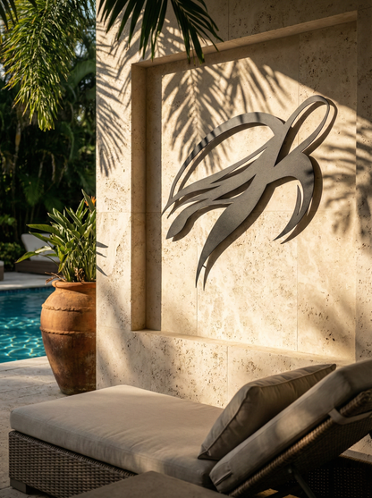 The Pelagic Guardian | Metal Wall Art