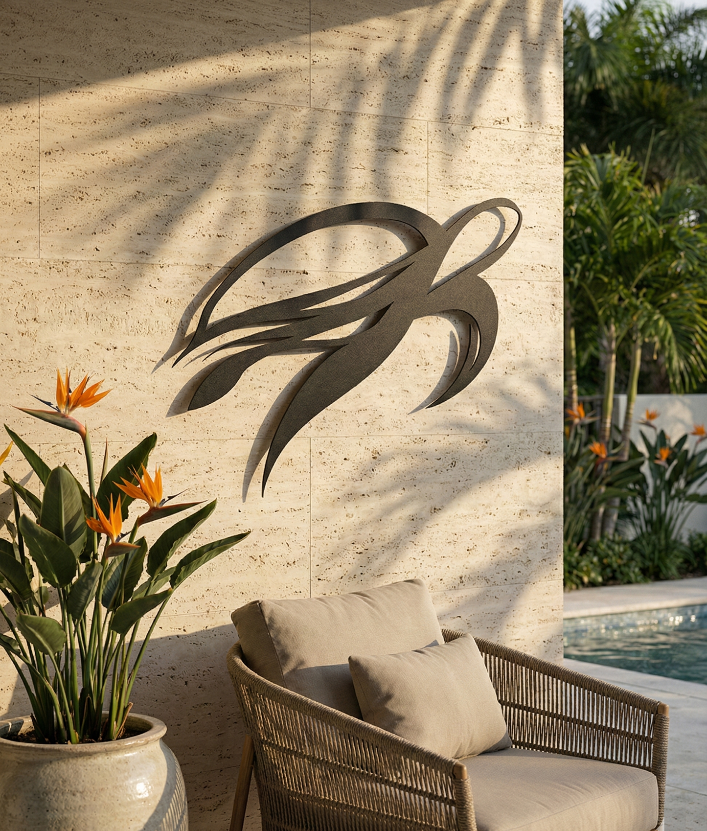 The Pelagic Guardian | Metal Wall Art