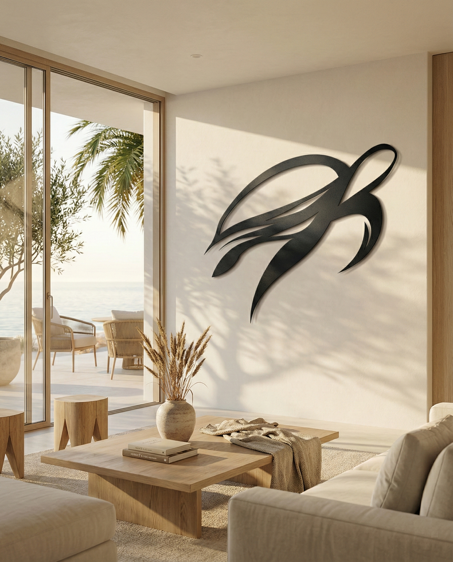 The Pelagic Guardian | Metal Wall Art