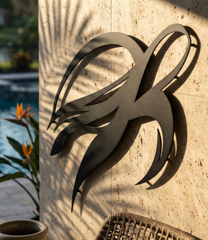 The Pelagic Guardian | Metal Wall Art