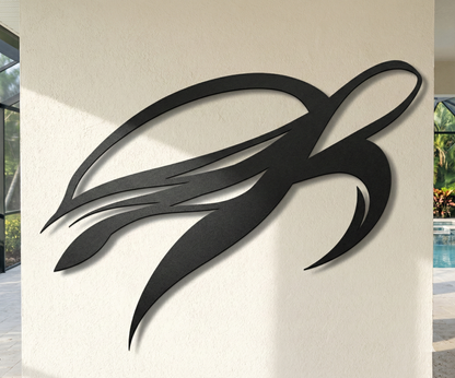 The Pelagic Guardian | Metal Wall Art