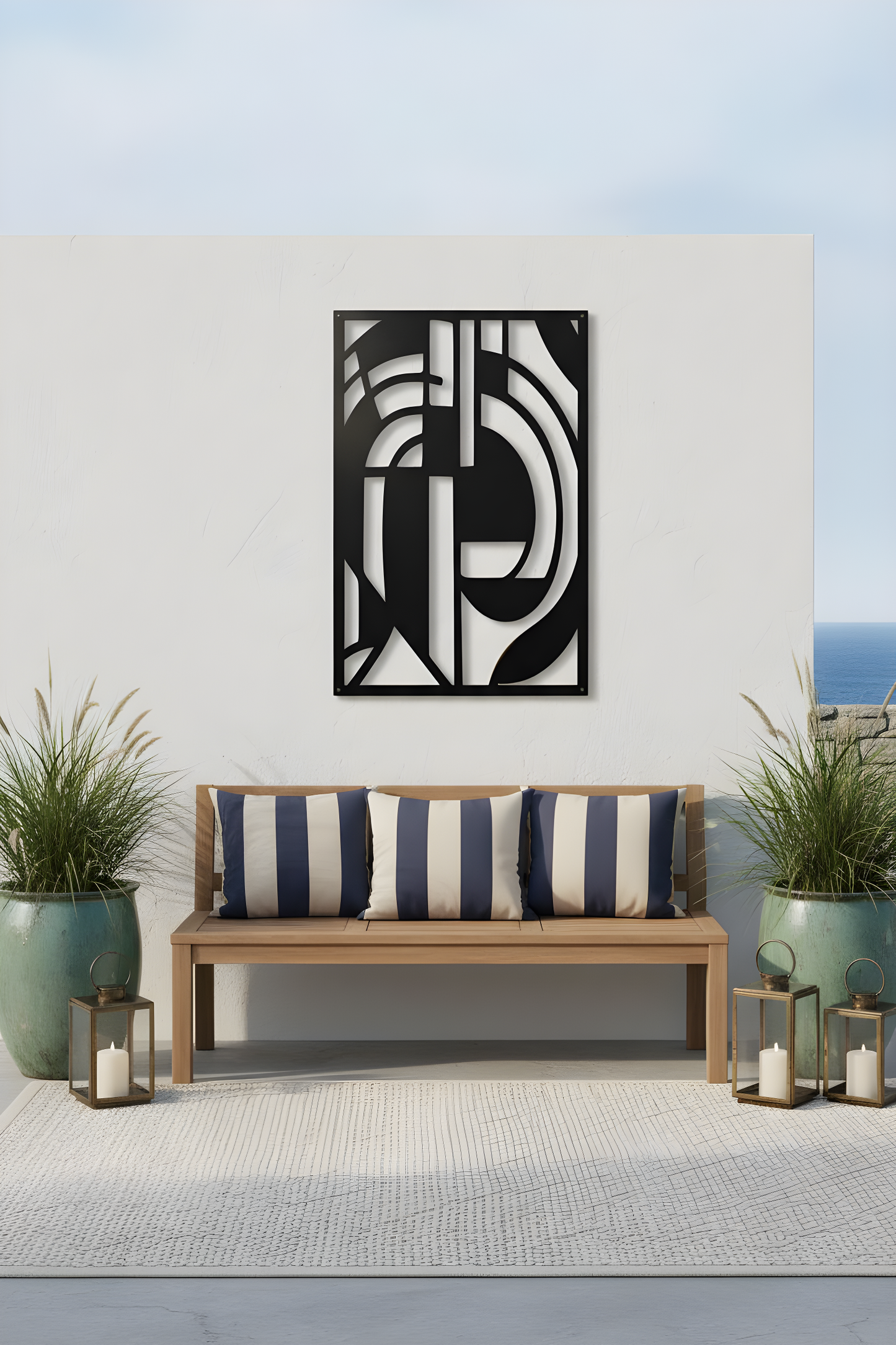 The Arc Meridian | Metal Wall Art
