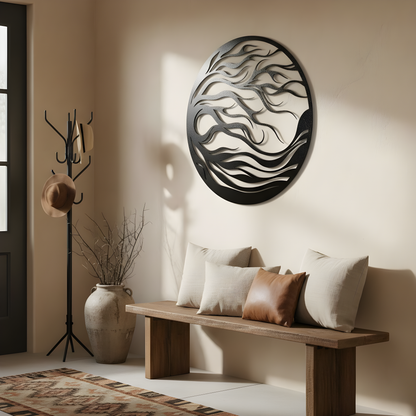 The Aeon Current | Metal Wall Art