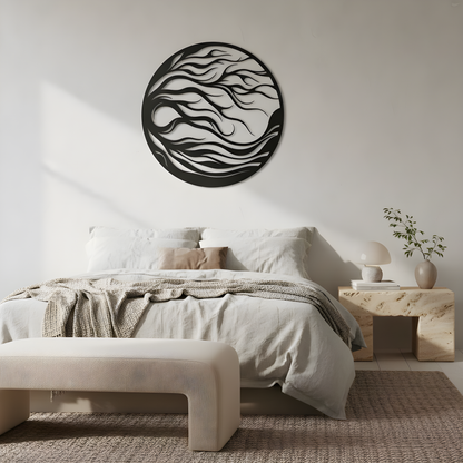 The Aeon Current | Metal Wall Art