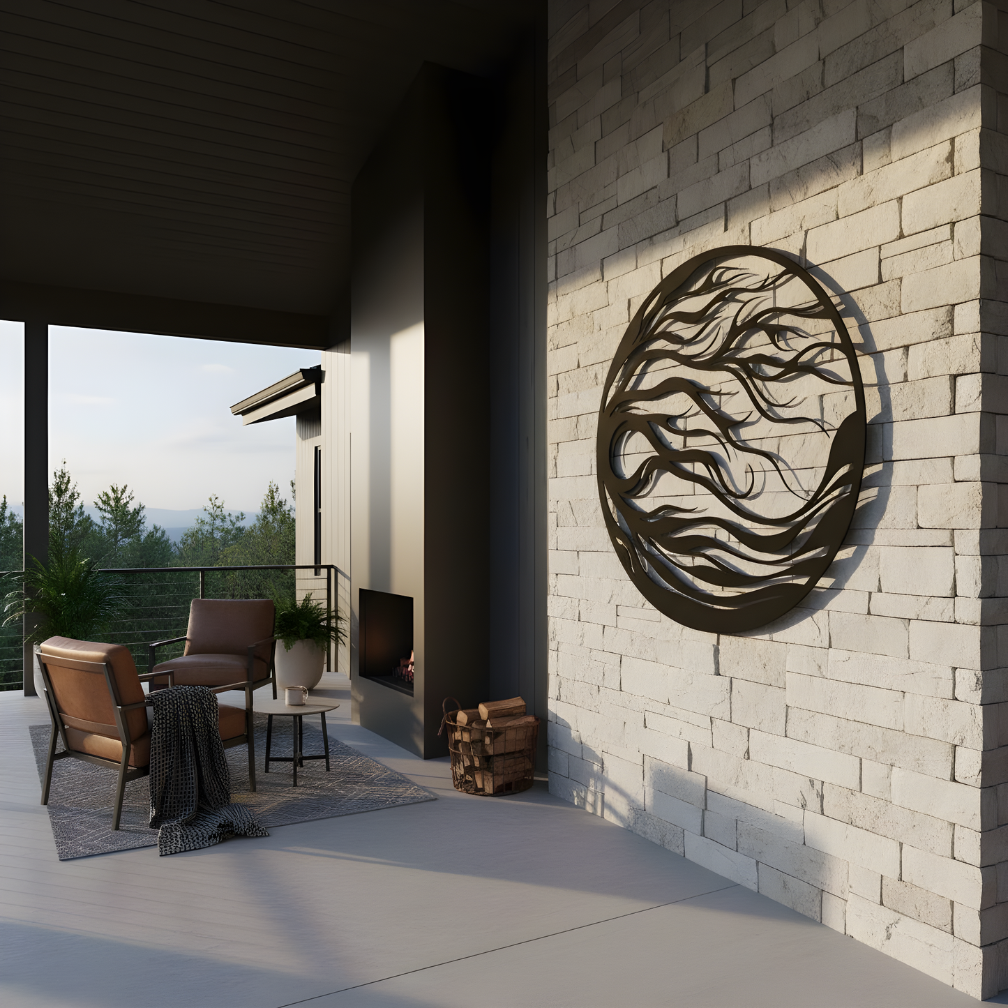 The Aeon Current | Metal Wall Art