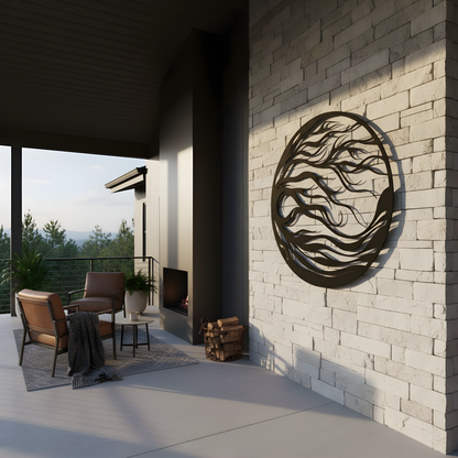 The Aeon Current | Metal Wall Art