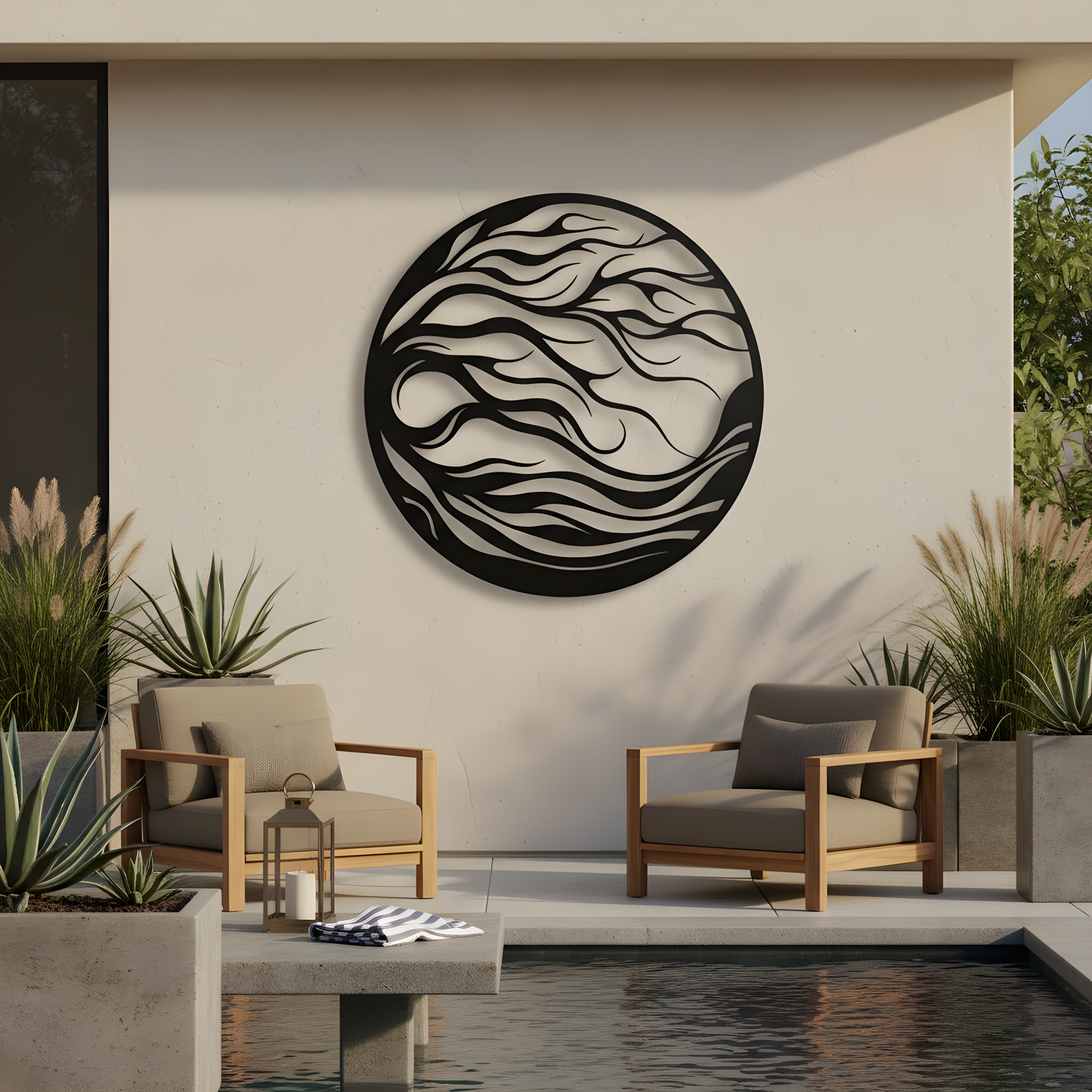 The Aeon Current | Metal Wall Art