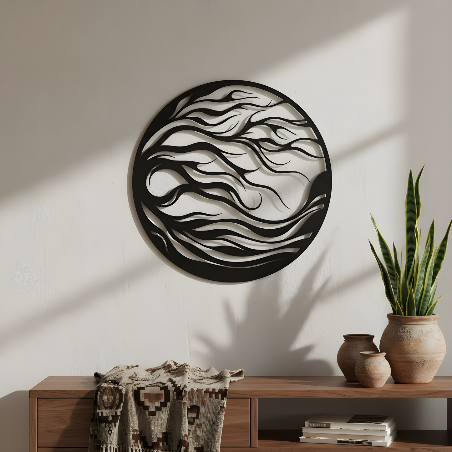 The Aeon Current | Metal Wall Art