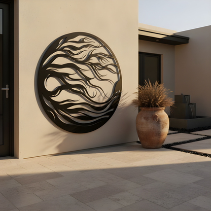 The Aeon Current | Metal Wall Art