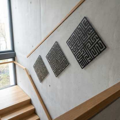 The Diamond Codex | Metal Wall Art